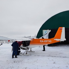 Монтаж ВЛС CHCNAV AA450 на самолет СП-30